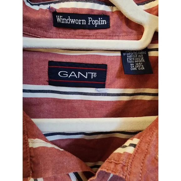 Vintage Men's Gant Button-Up Short Sleeve Shirt XL - Picture 2 of 4